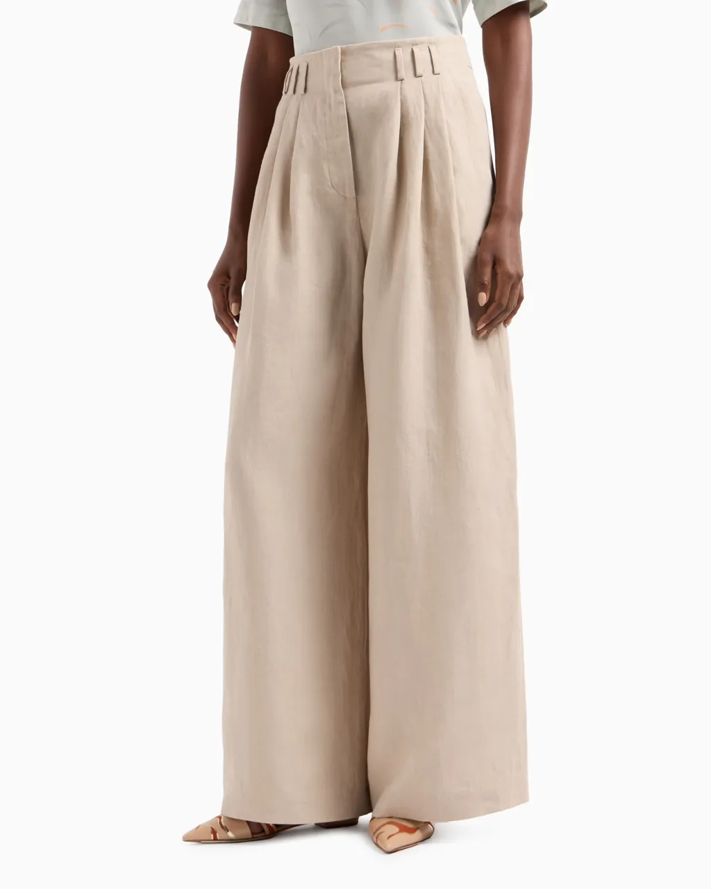 Wide-Leg Trousers