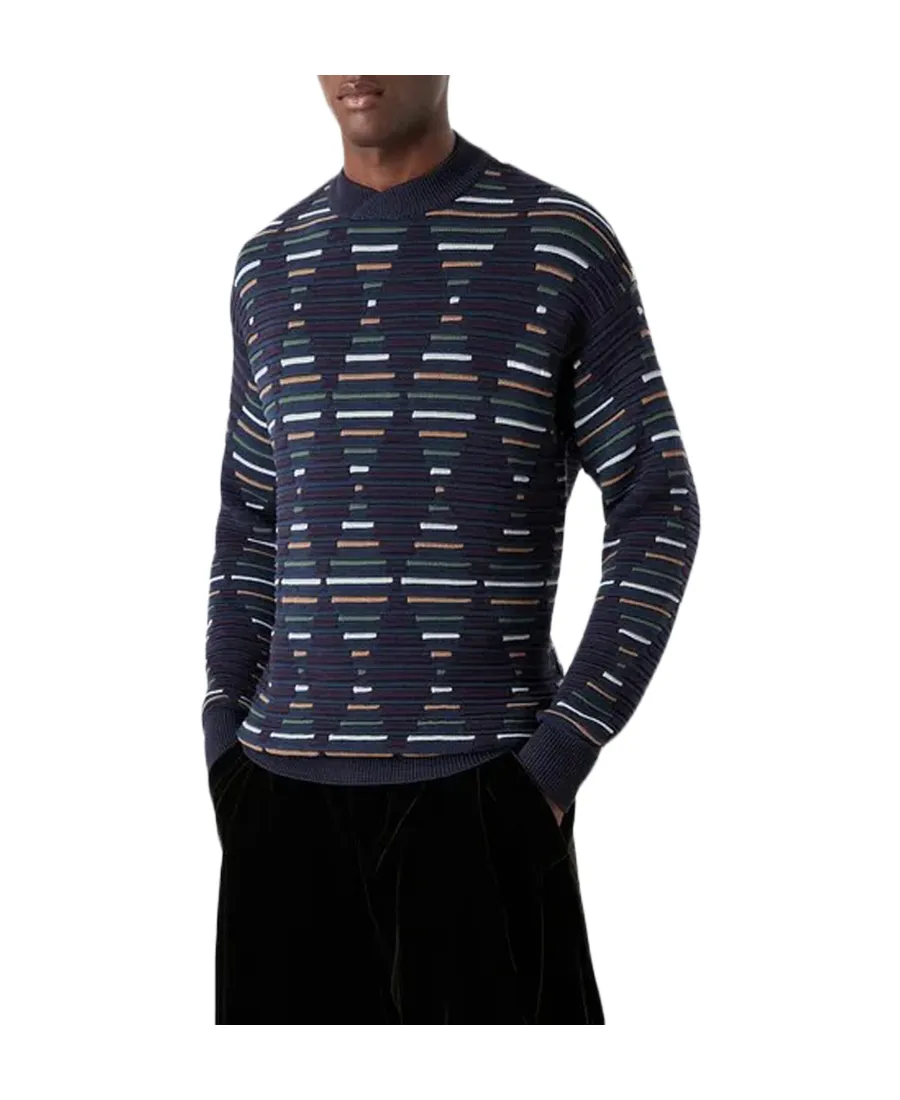 Geometric Jacquard Sweater