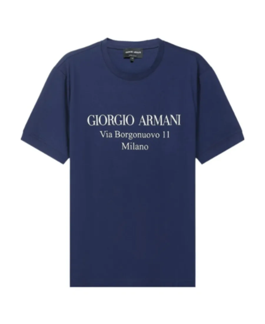 T-Shirt With Round Neck And Short Sleeves