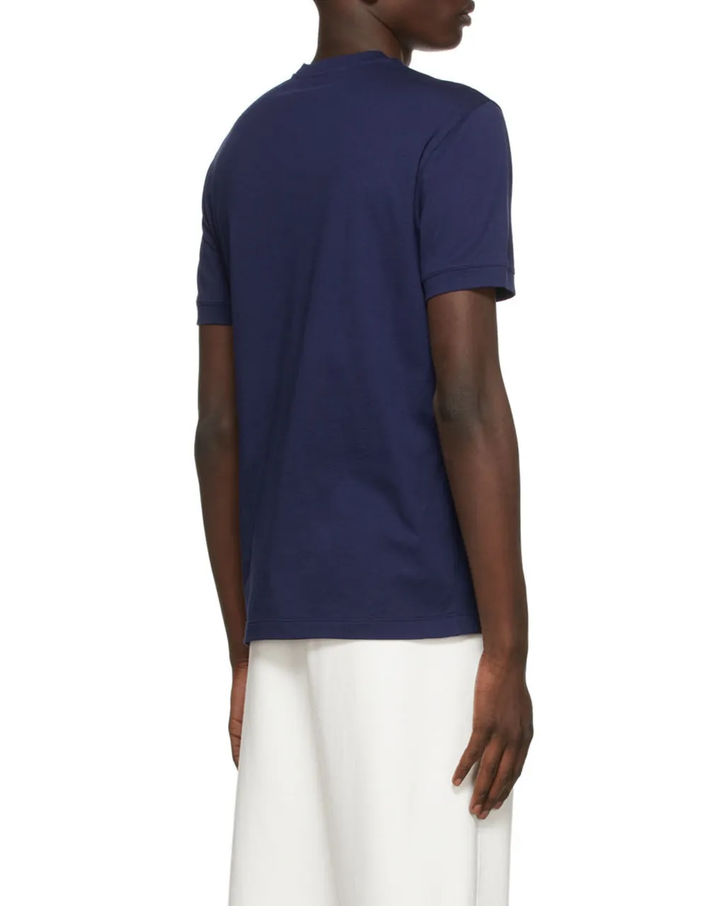 T-Shirt With Round Neck And Short Sleeves