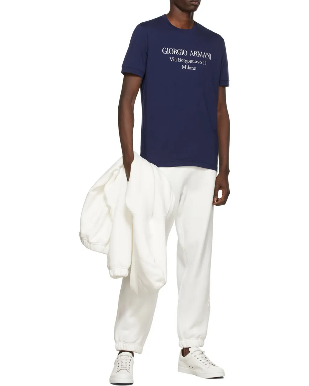 T-Shirt With Round Neck And Short Sleeves