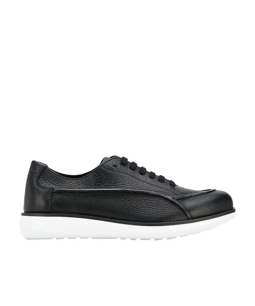 Two-Tone Low-Top Sneakers
