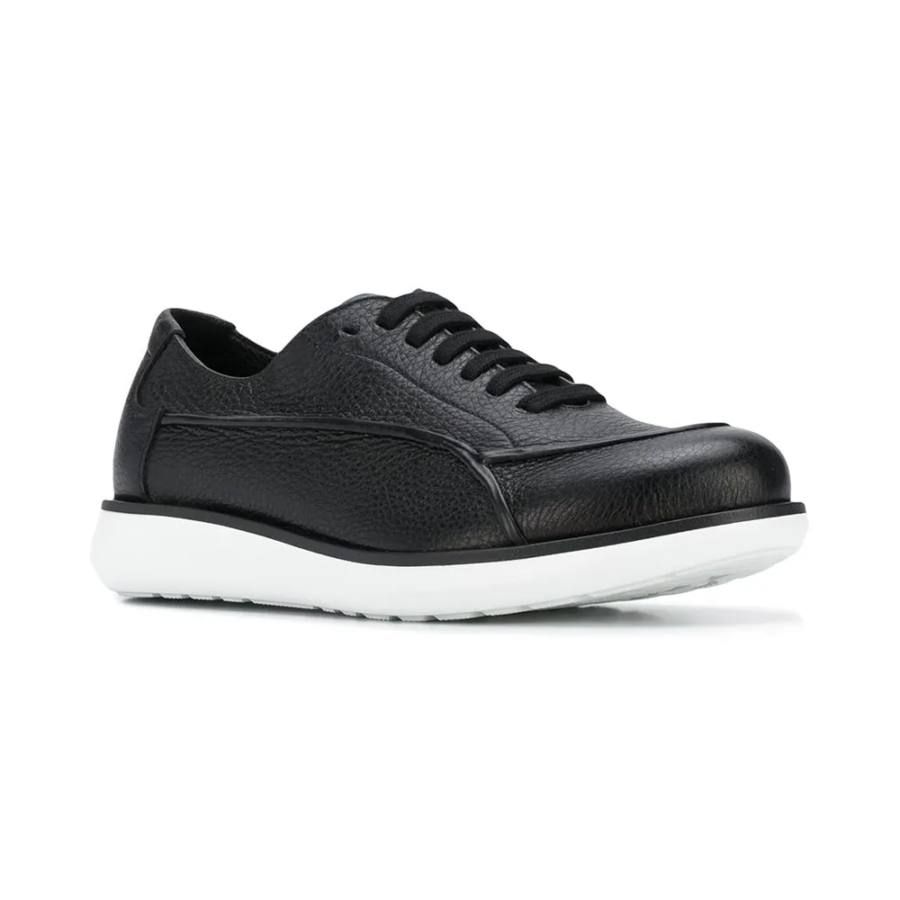 Two-Tone Low-Top Sneakers