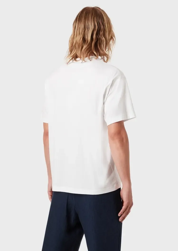 Logo-Patch Cotton T-Shirt