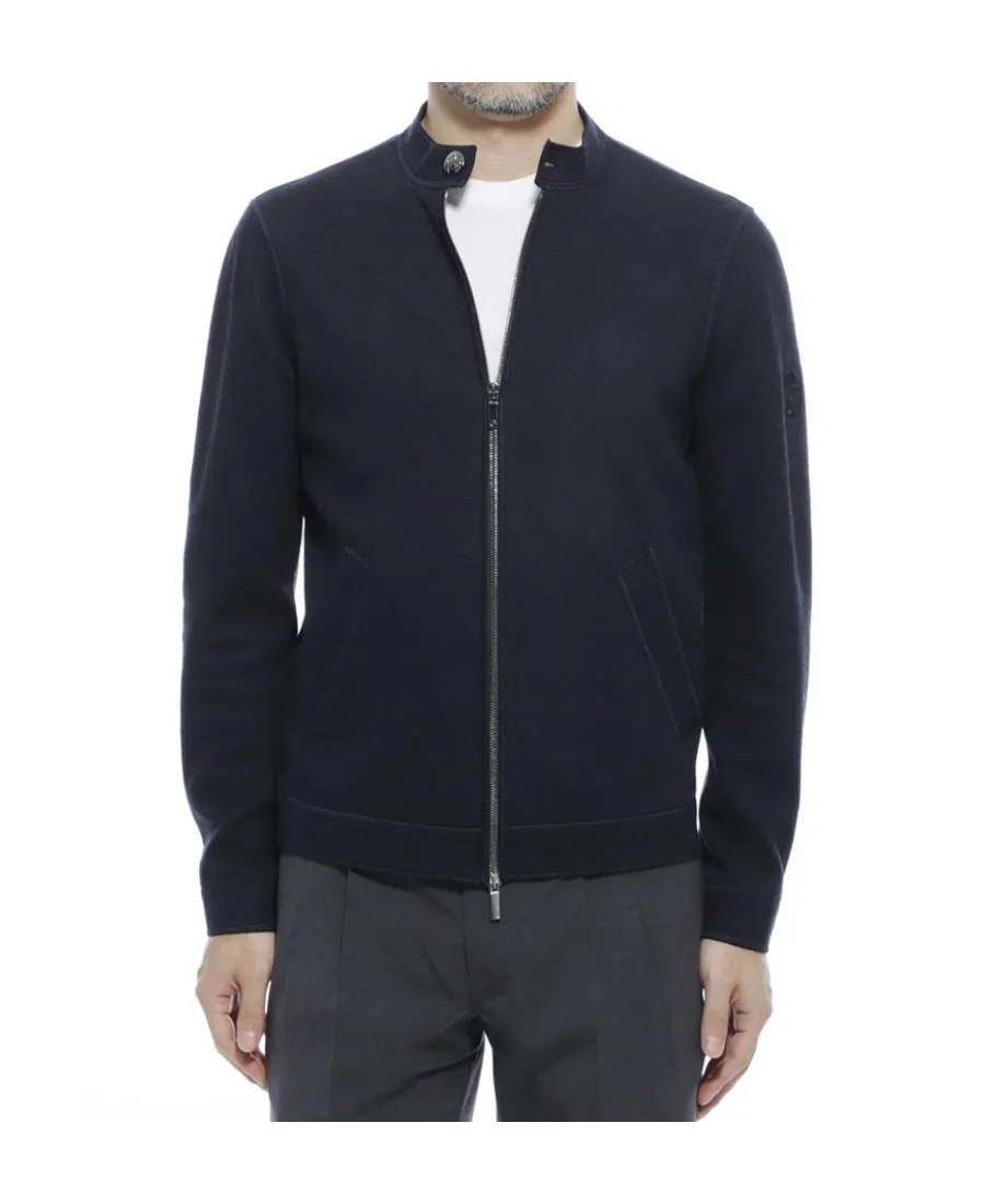 Logo Details Casual Jacket