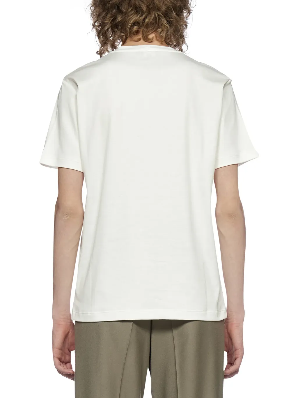 Logo Embroidered Crewneck T-Shirt