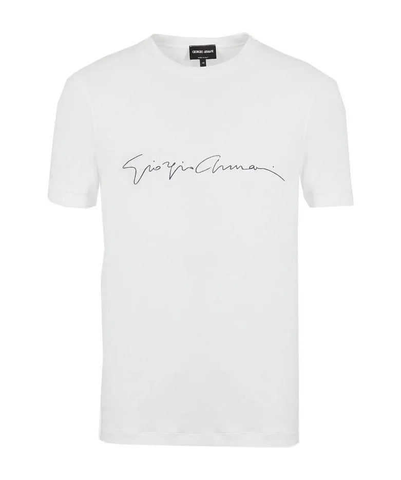 Logo Print Crewneck T-Shirt