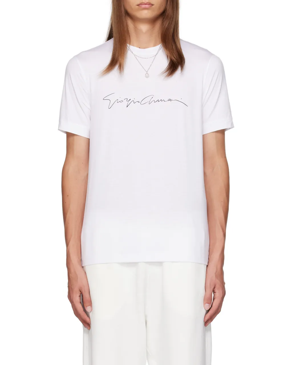 Logo Print Crewneck T-Shirt