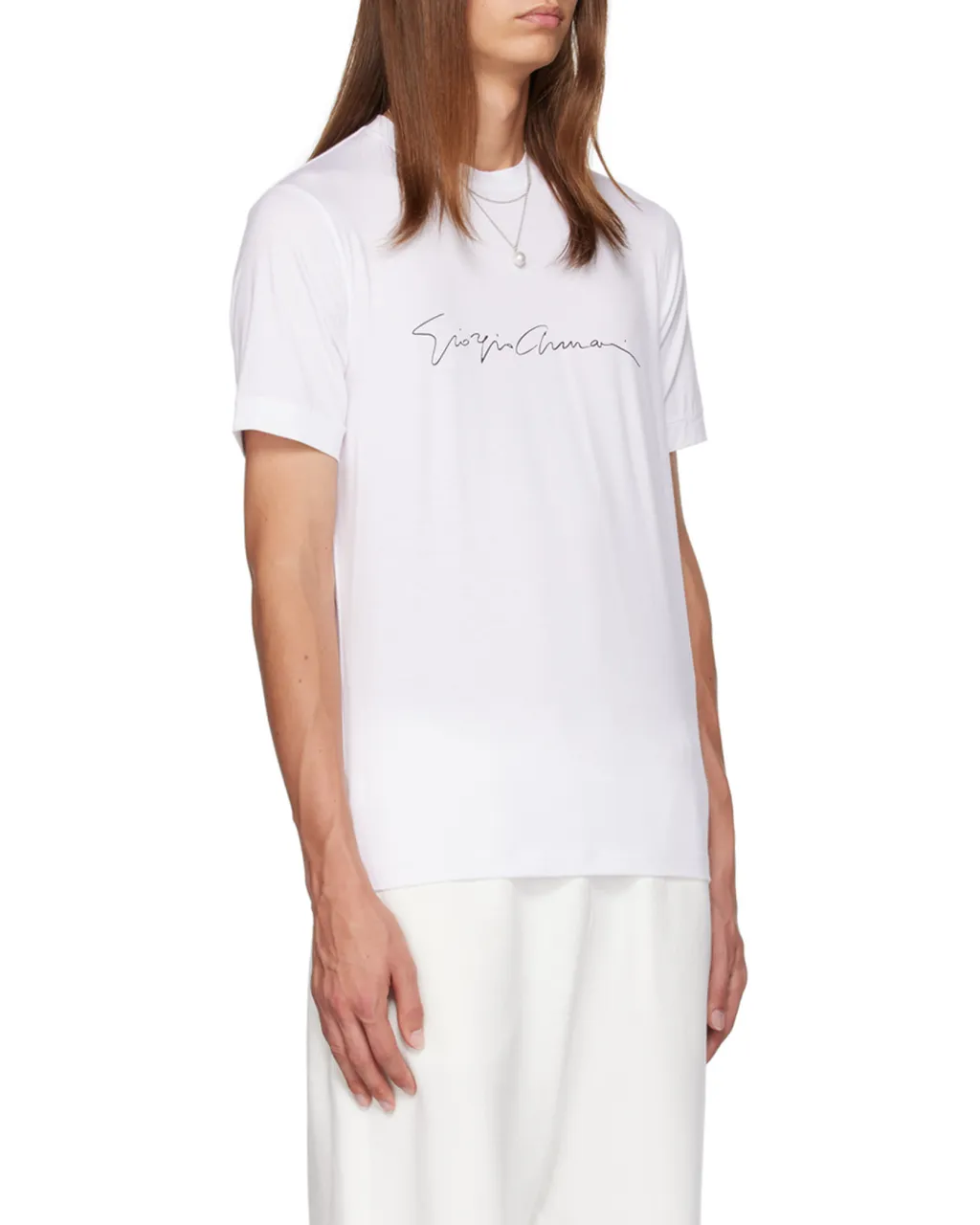 Logo Print Crewneck T-Shirt