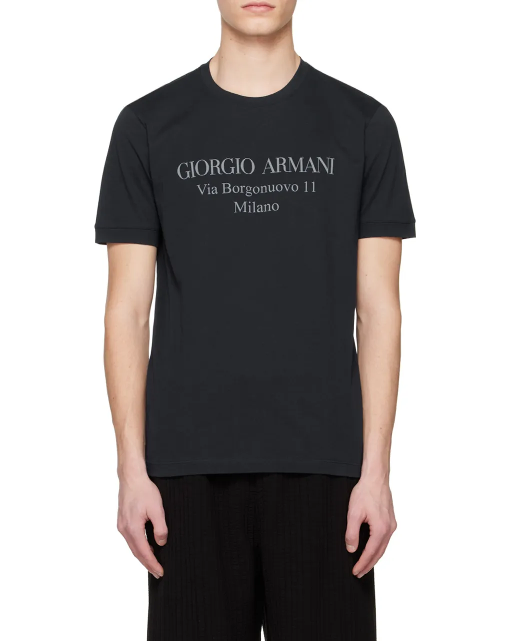 Logo Print Crewneck T-Shirt