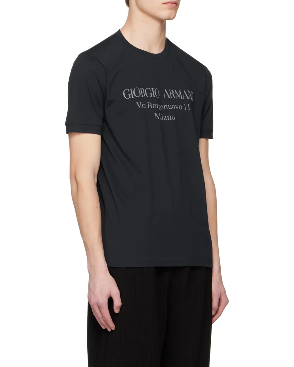 Logo Print Crewneck T-Shirt