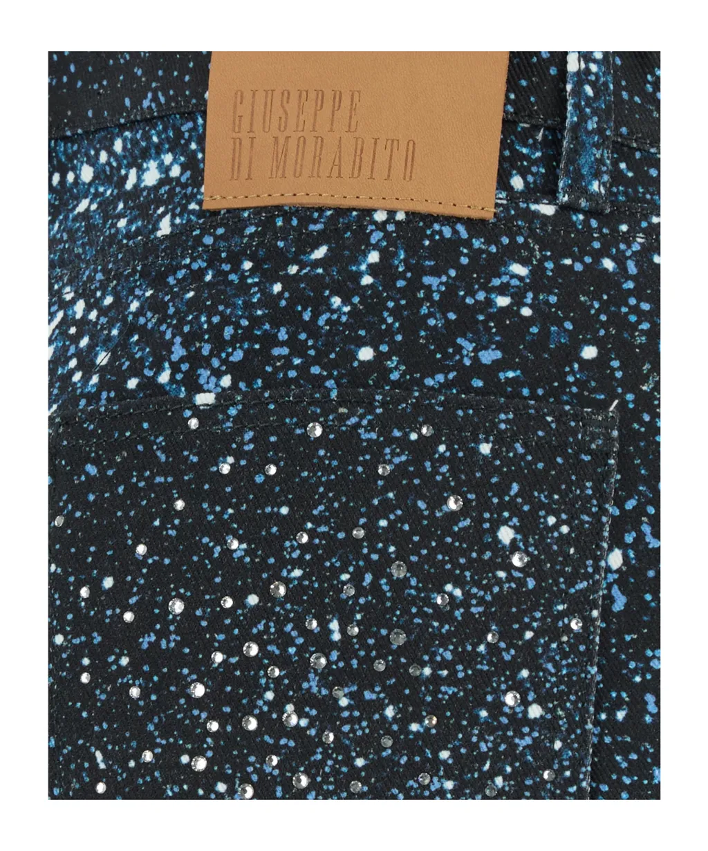 Printed Stretch Jeans