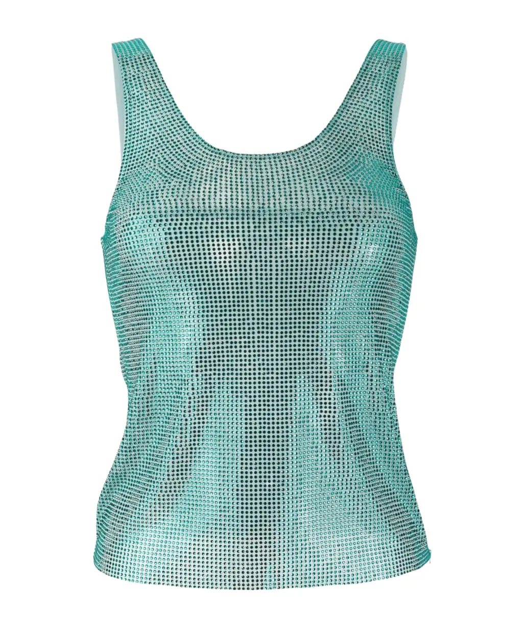 Rhinestone Vest