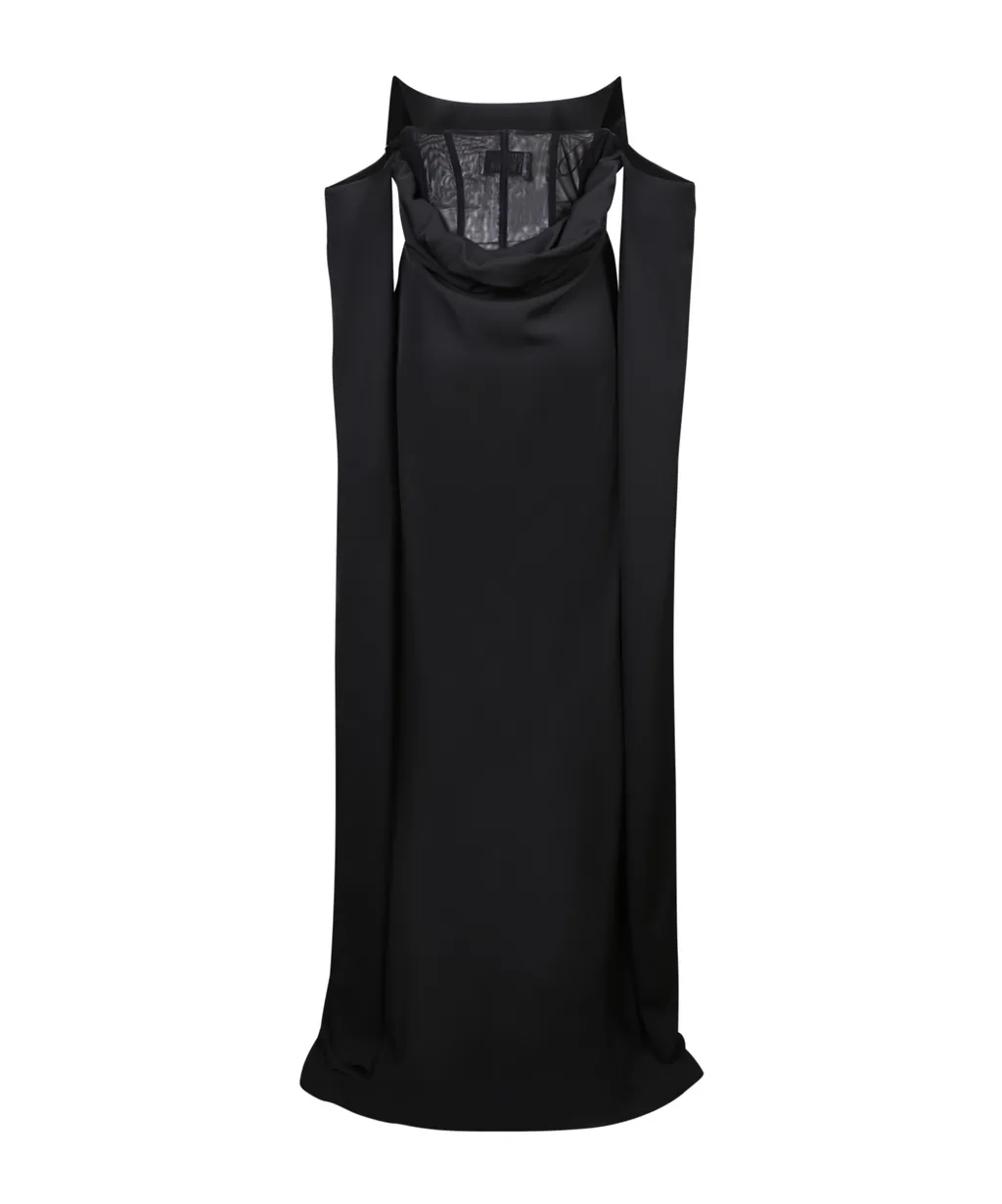 Draped Gown Dress