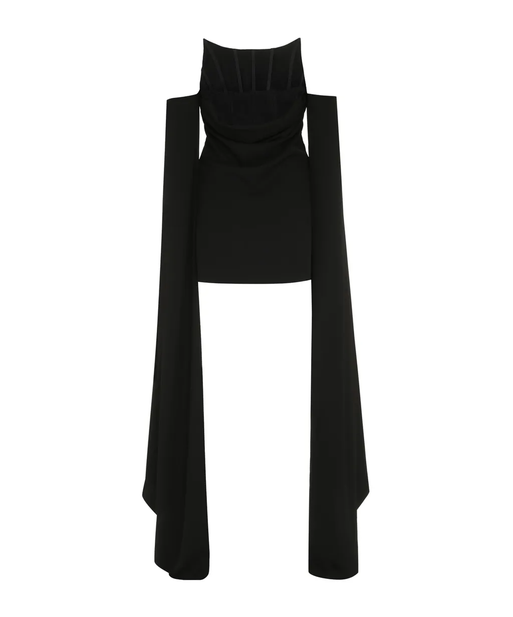 Jersey Mini Gown