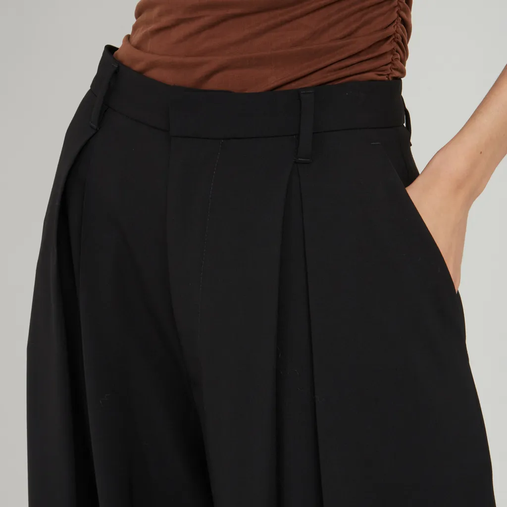 High Waist Wide Leg Casual Pants