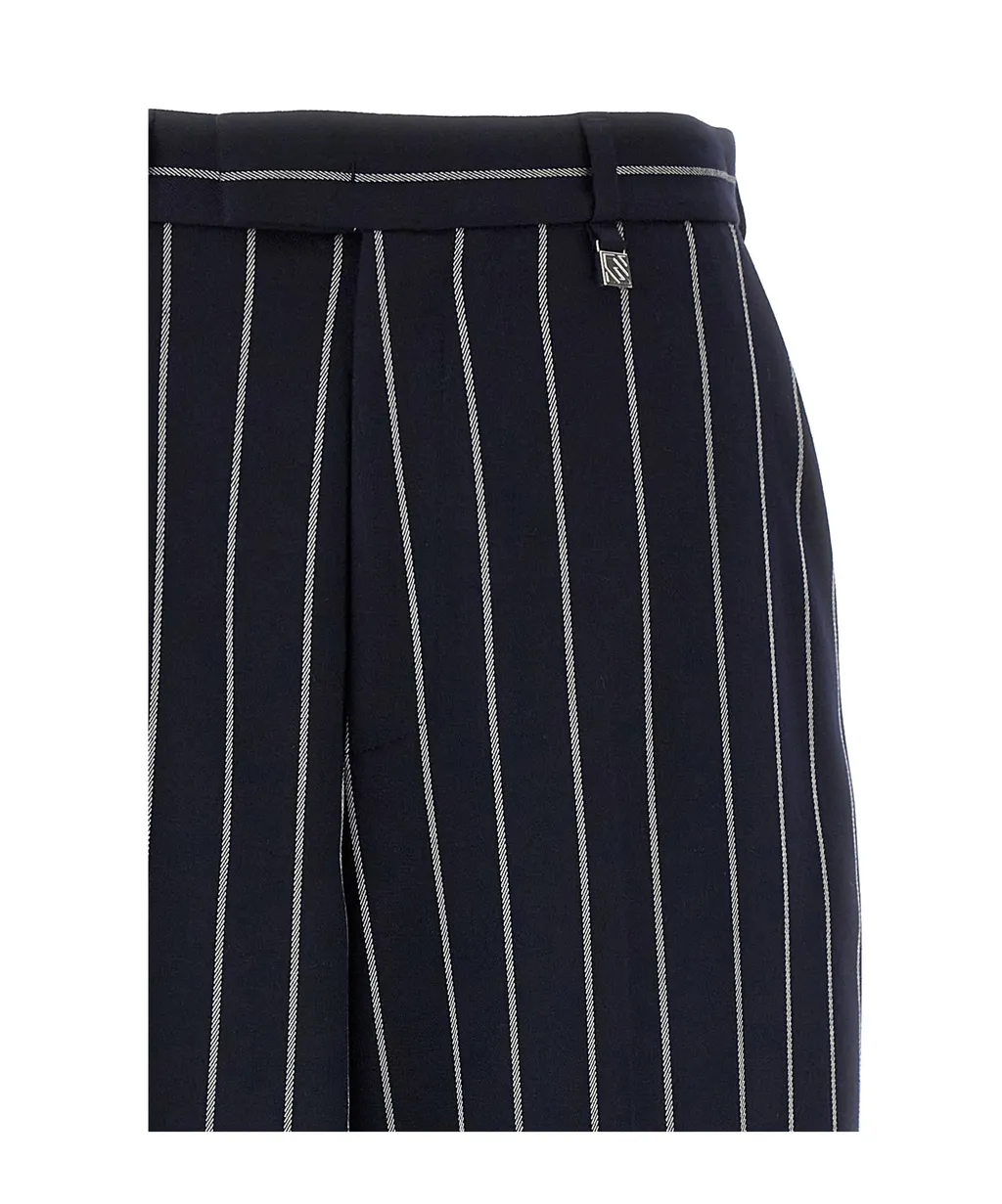 Striped High Waist Pants