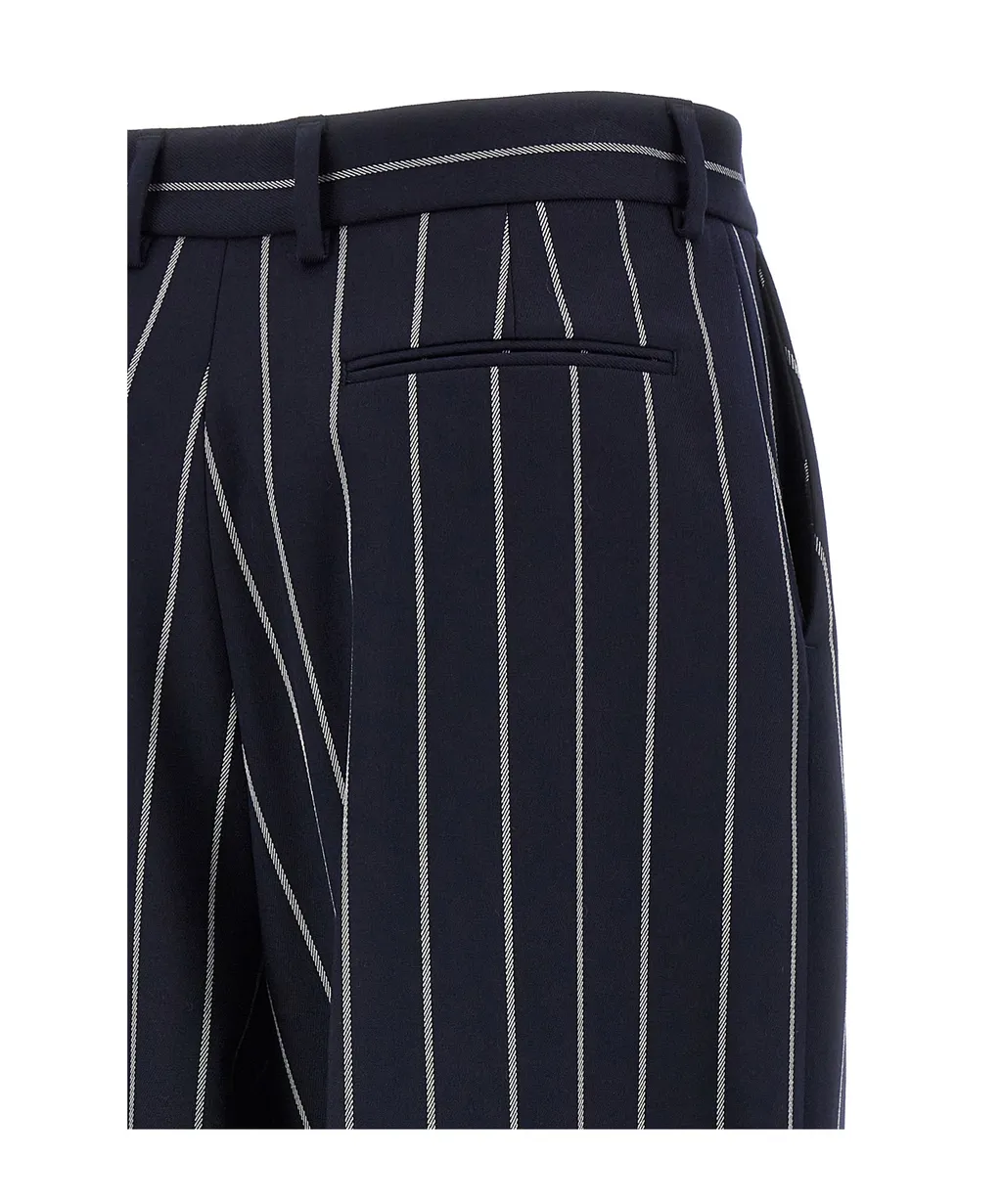 Striped High Waist Pants