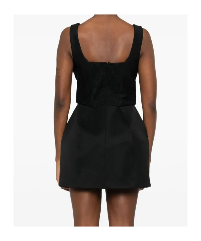 Draped Mini Dress