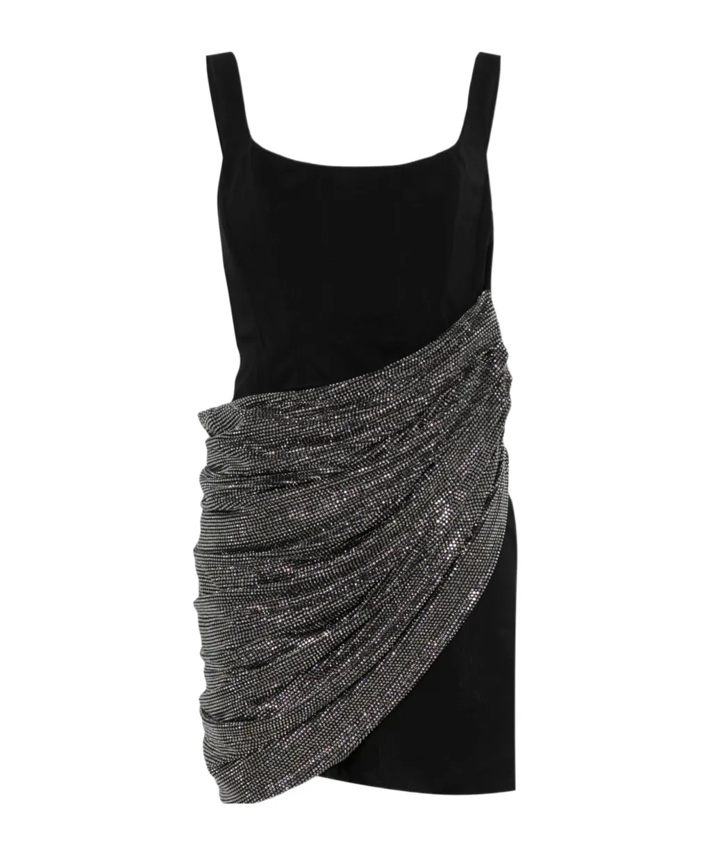 Draped Mini Dress