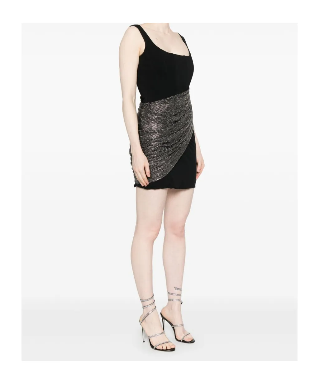 Draped Mini Dress