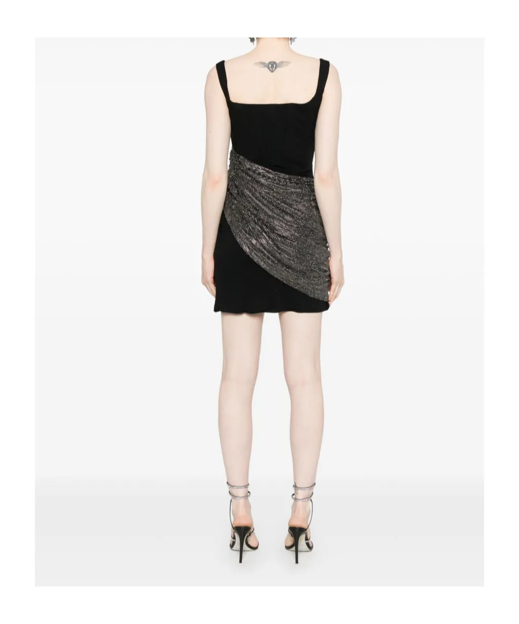 Draped Mini Dress