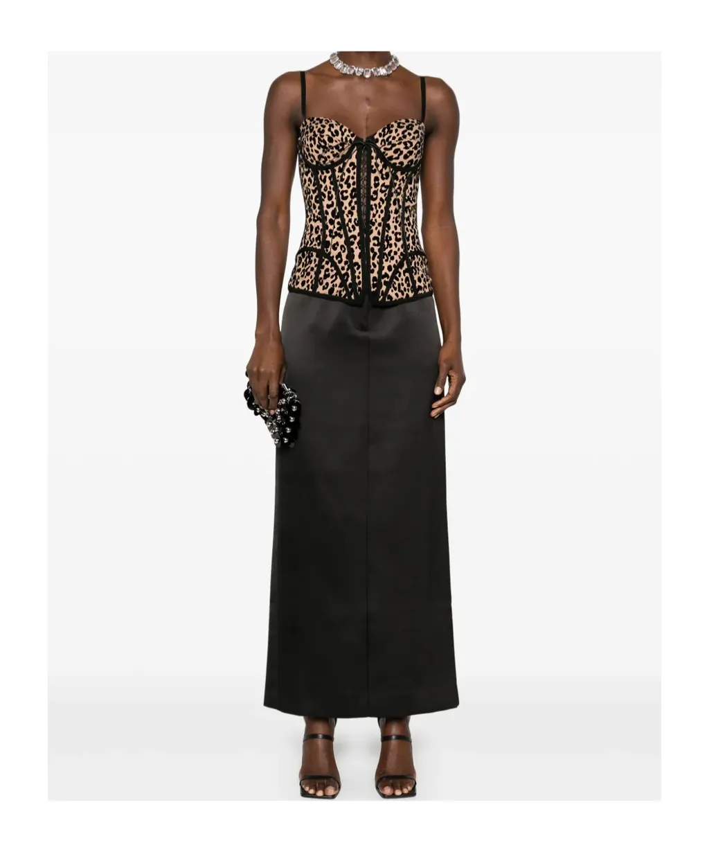 Printed Corset Top