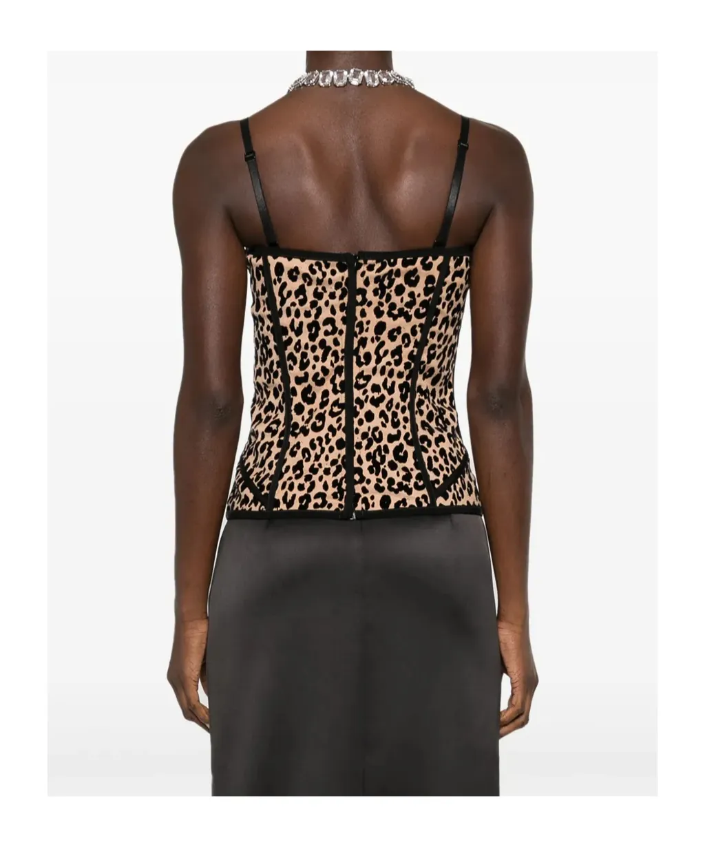 Printed Corset Top
