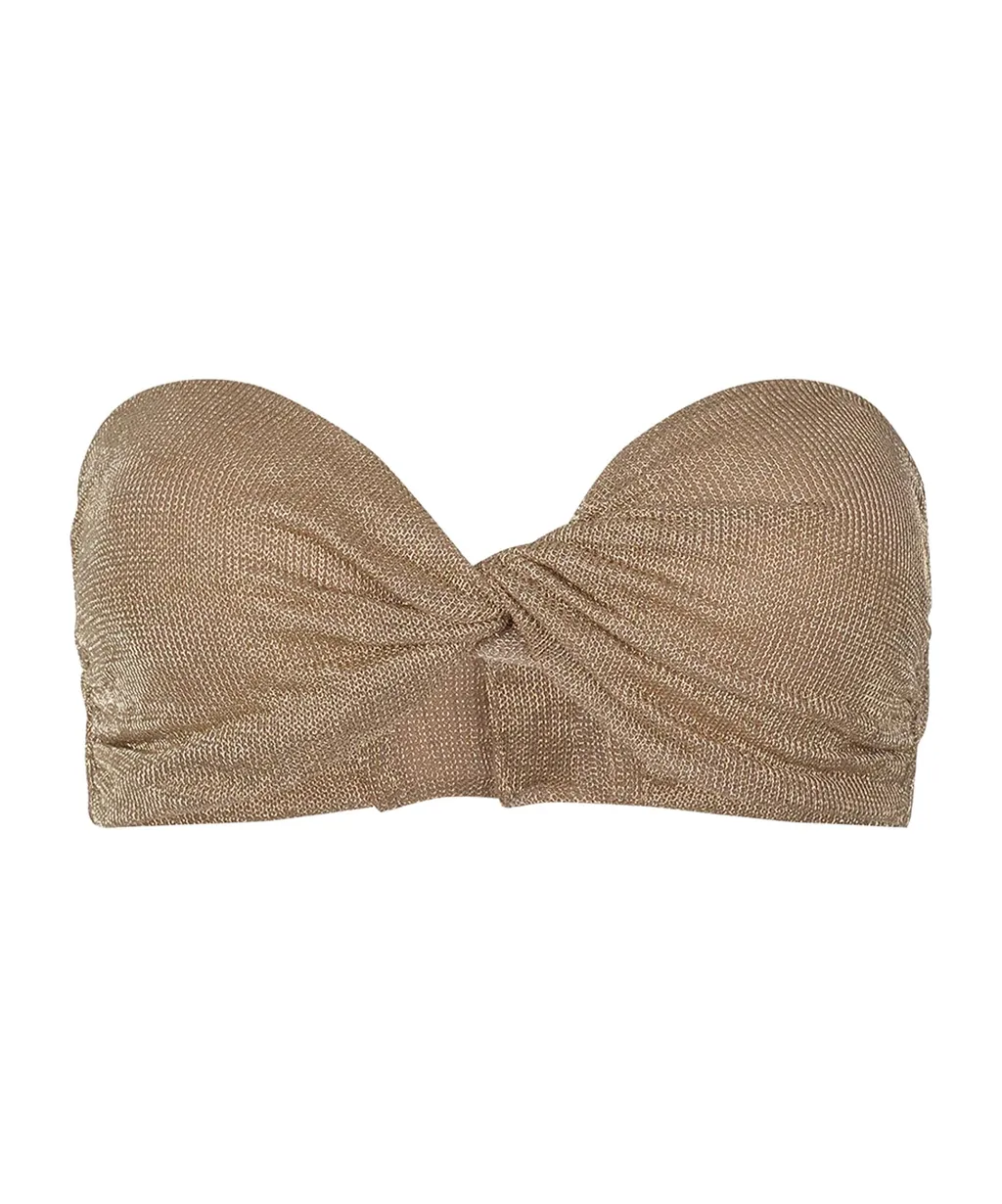 Strapless Knot Top