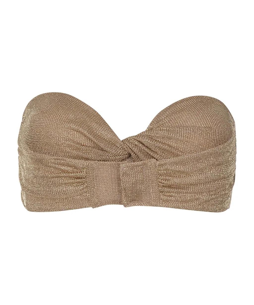 Strapless Knot Top