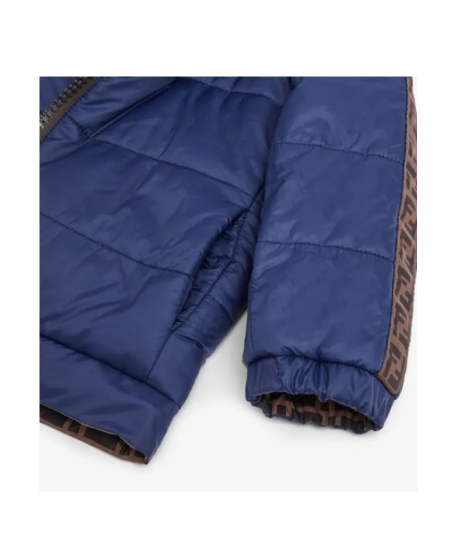 Ff Printed Reversible Down Jacket