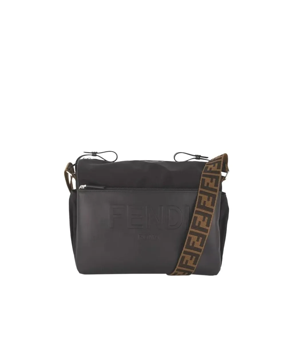 Logo Embossed Diaper Bag