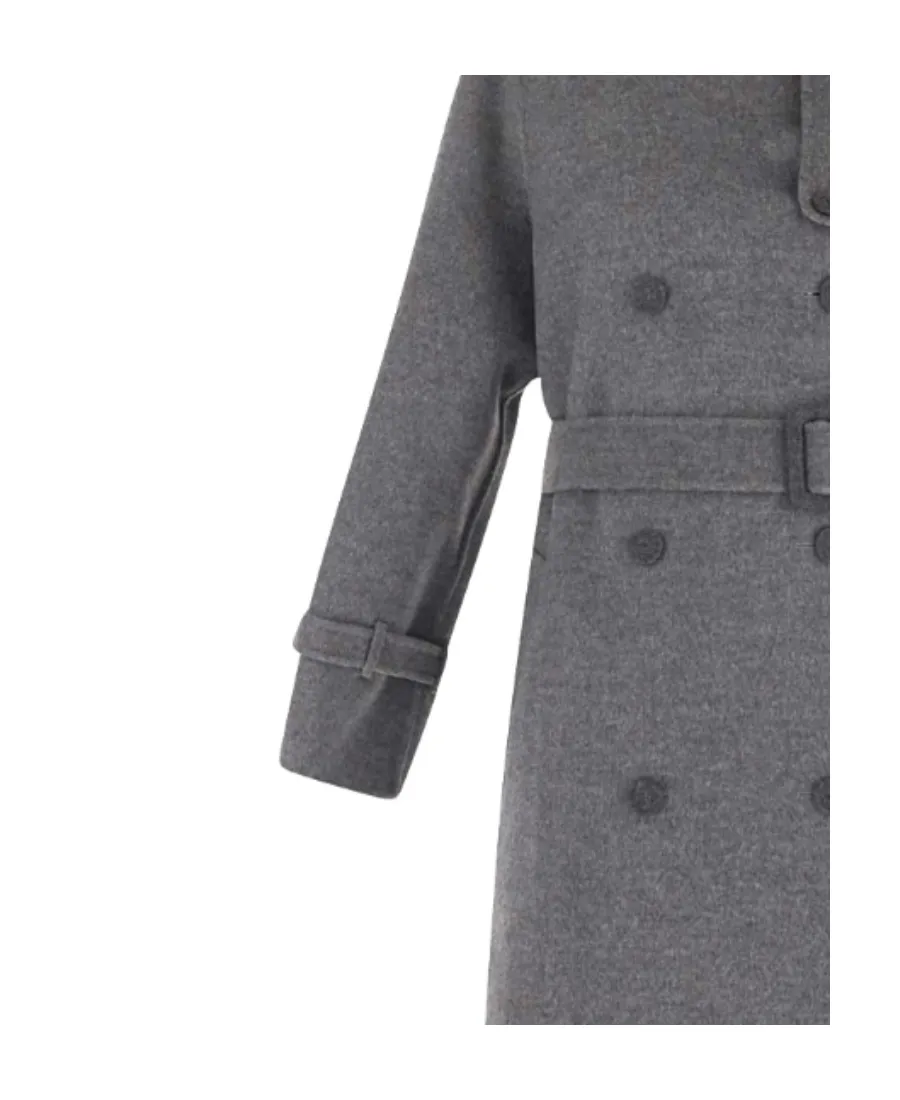 Straight-Cut Trench Coat