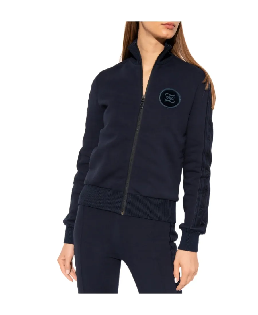 Logo Patch Track Jacket