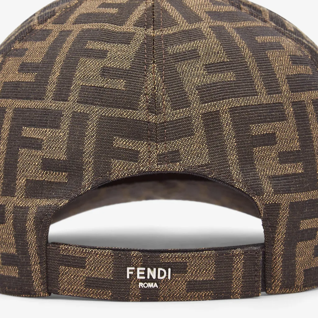 Ff Jacquard Curved-Peak Baseball Cap