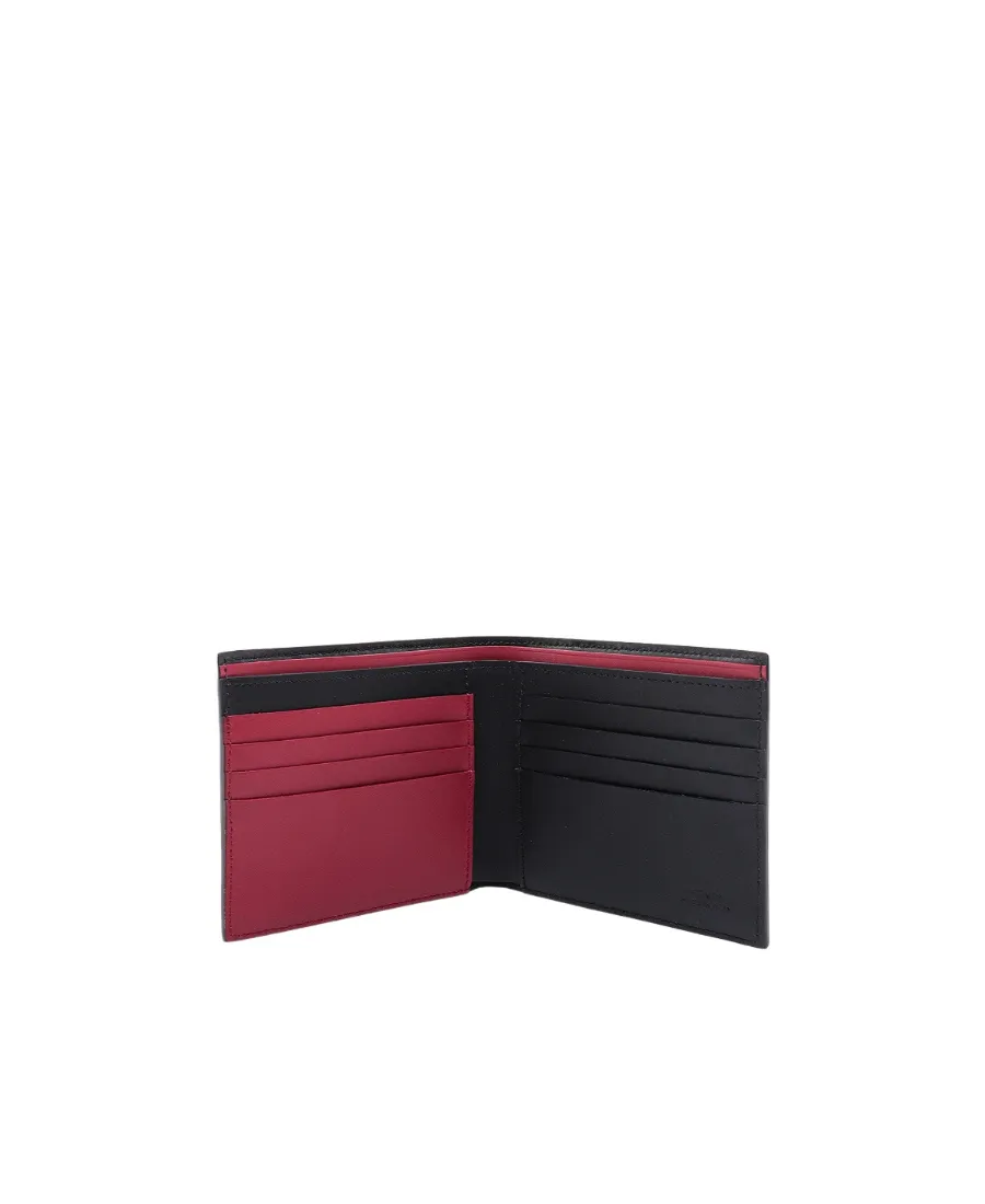 Logo-Printed Bi-Fold Wallet