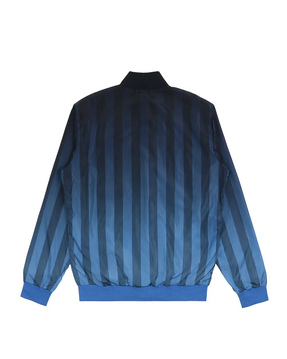 Striped Zipper Casual Jacket