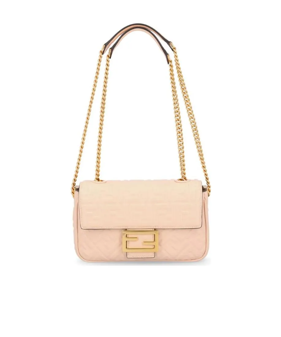 Ff Motif Chained Shoulder Bag