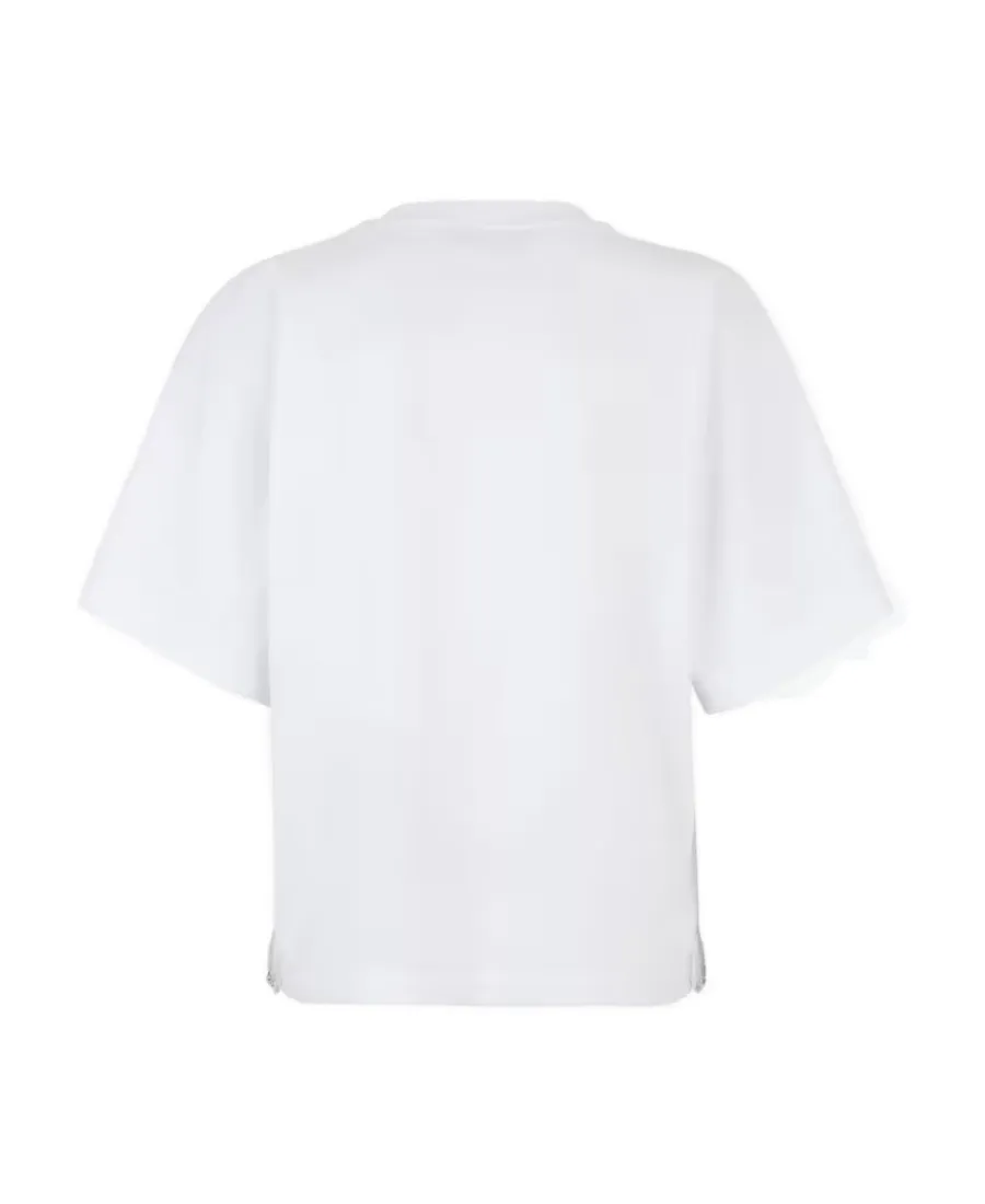 White Jersey T-Shirt
