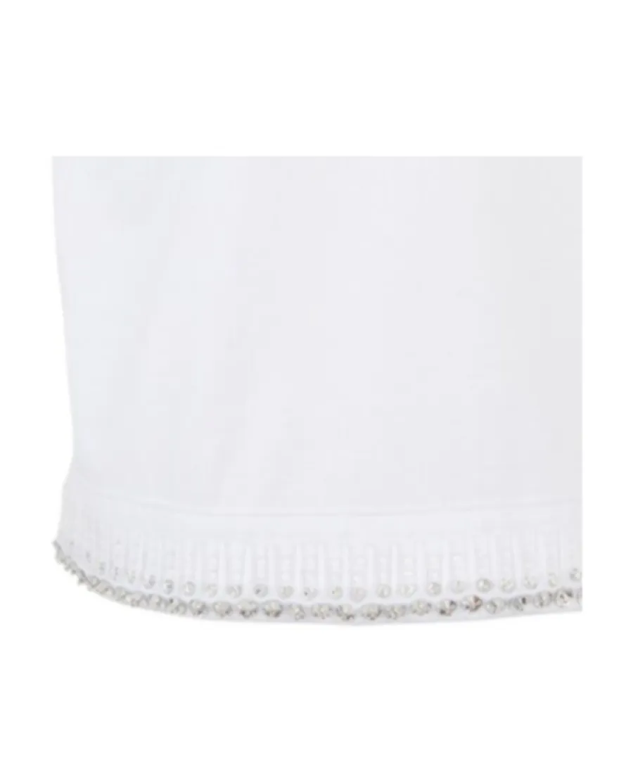White Jersey T-Shirt