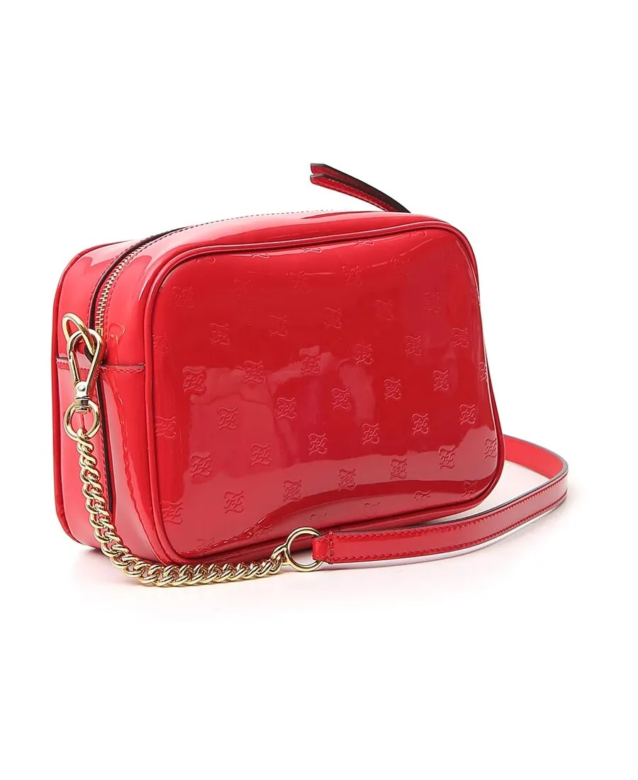 Karligraphy Embossed Crossbody Bag
