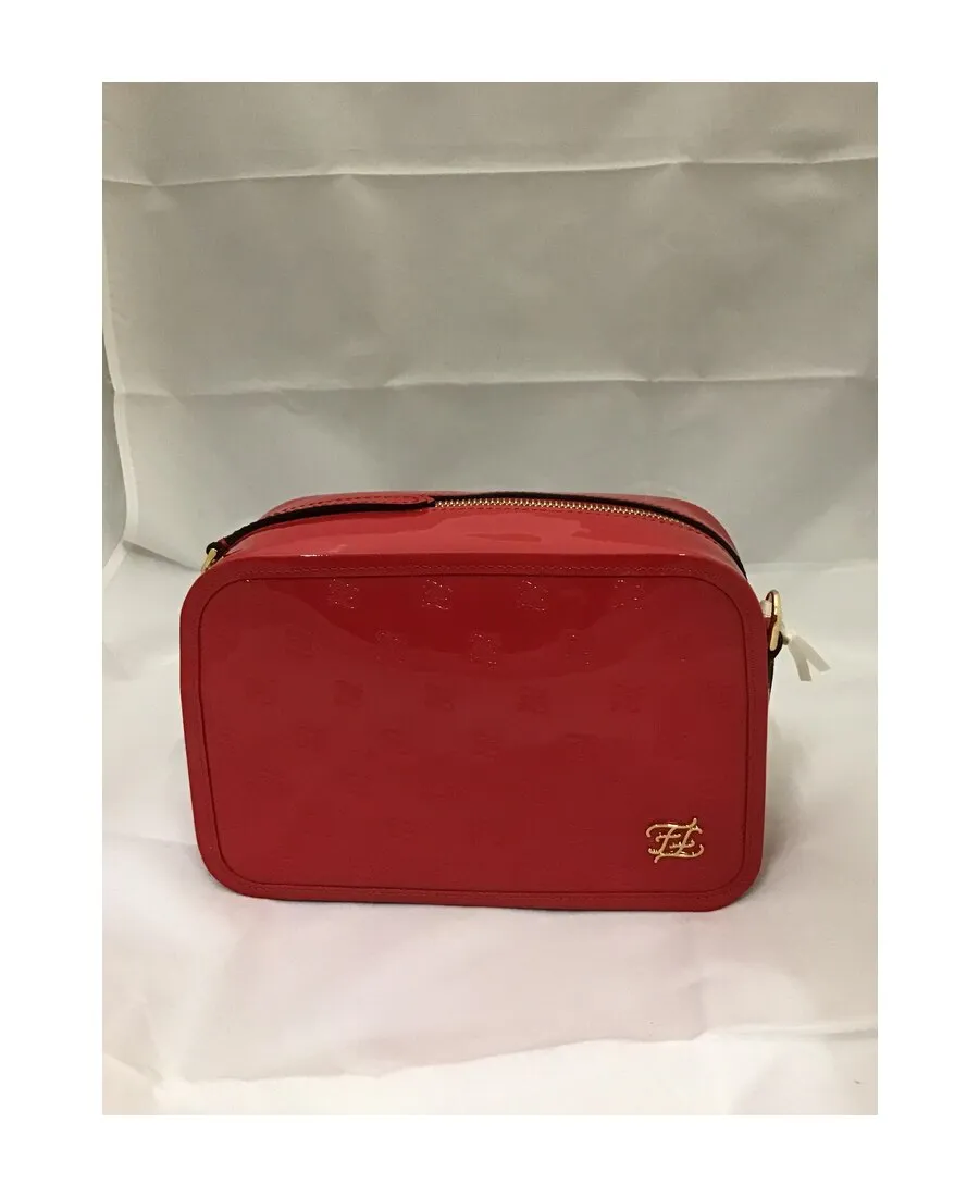 Karligraphy Embossed Crossbody Bag