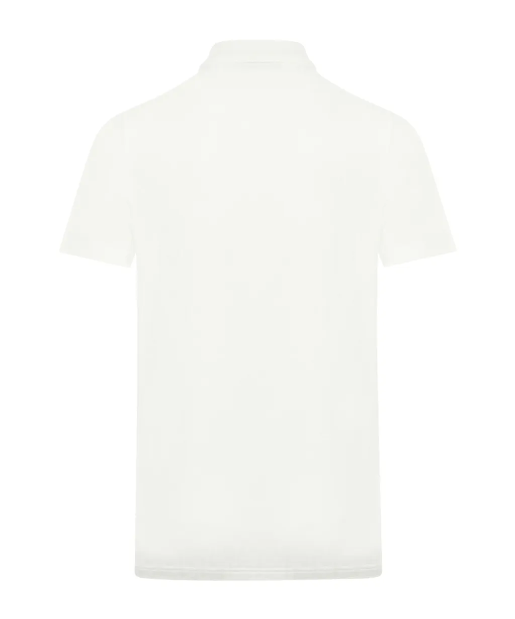 Short-Sleeved Straight Hem Polo Shirt