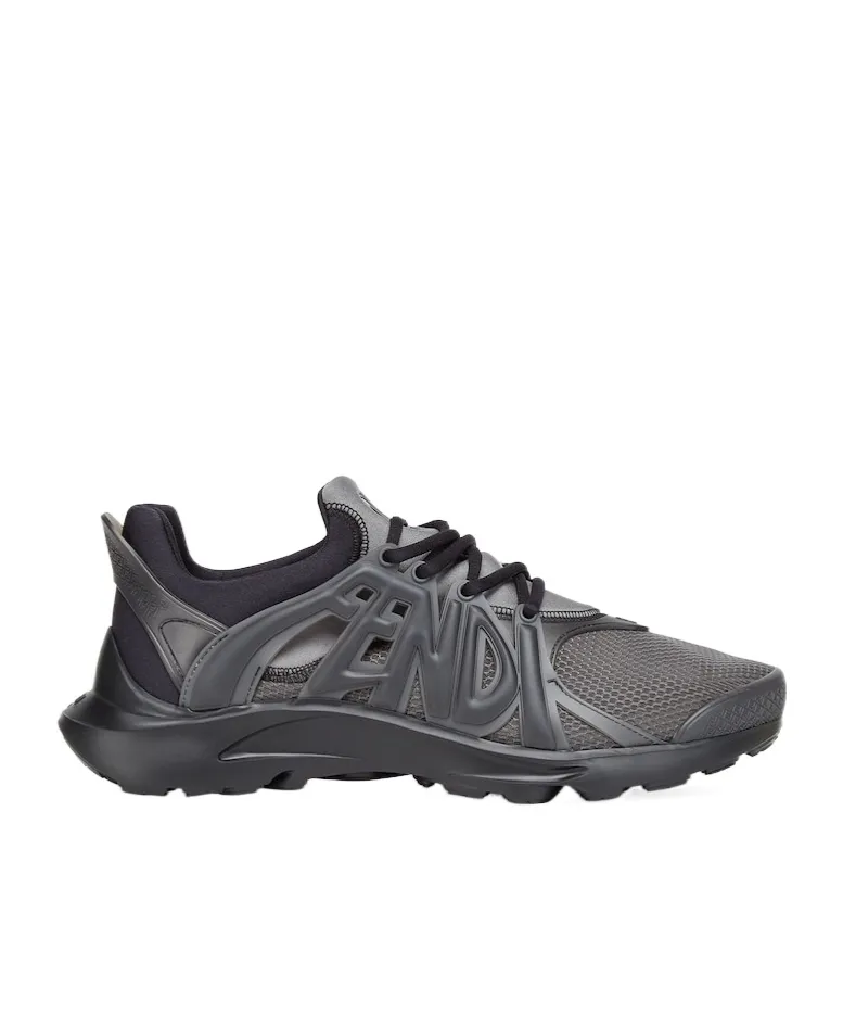 Tag Lace-Up Sneakers