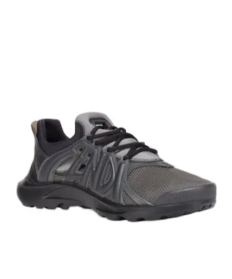 Tag Lace-Up Sneakers
