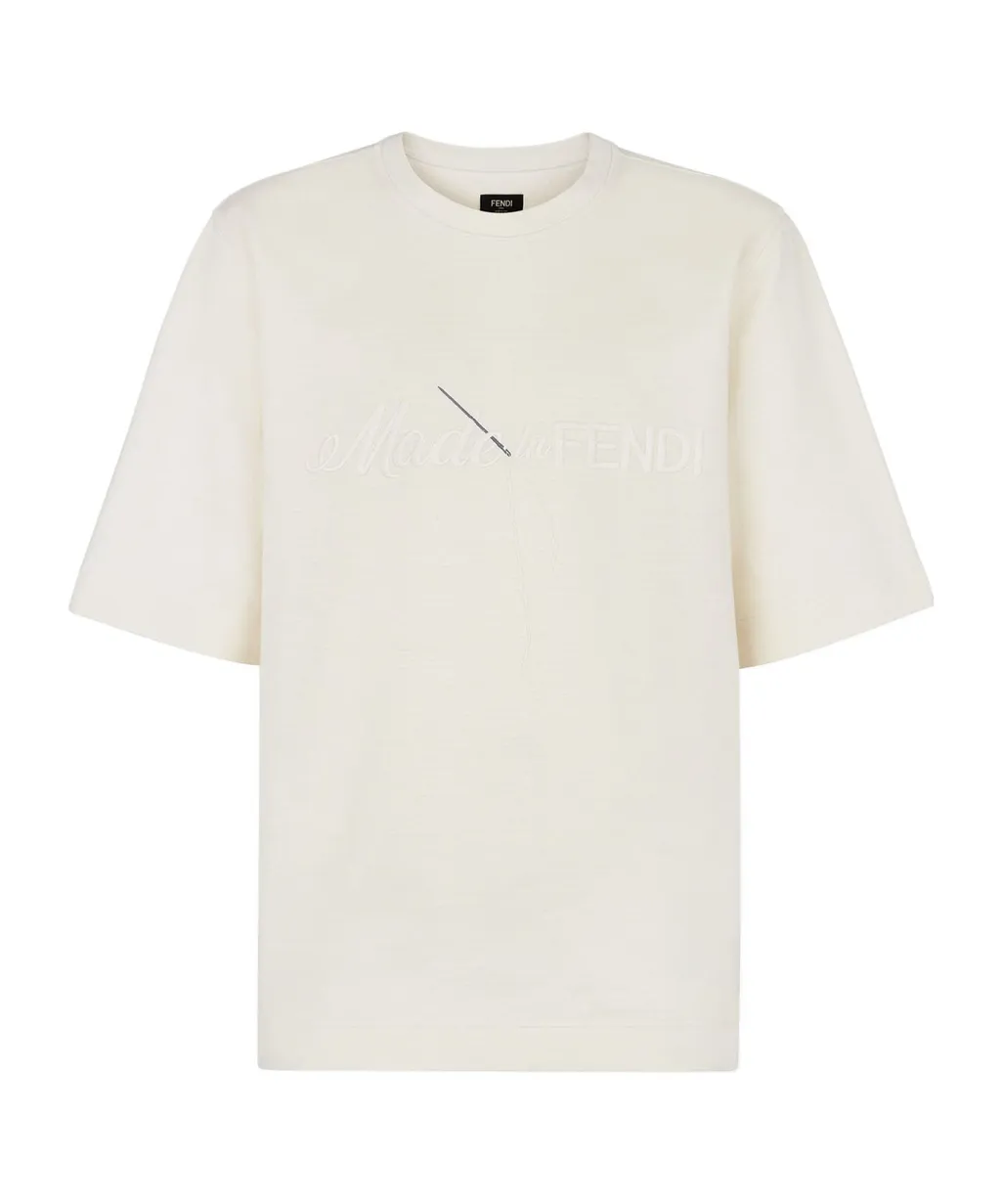 Embroidered Crewneck T-Shirt