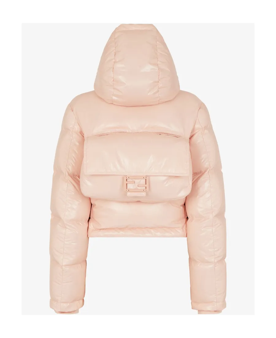 Cropped Zip-Up Padded Jacket