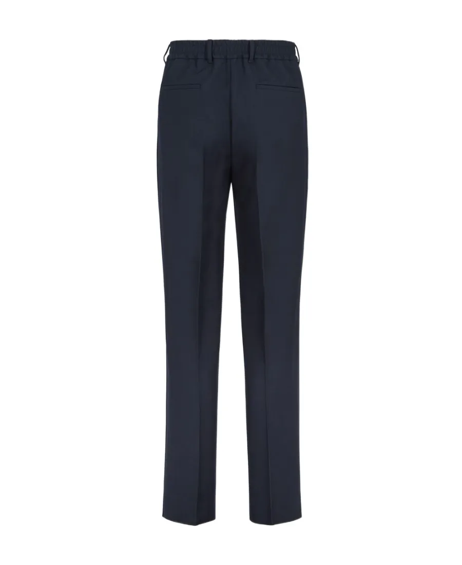 Pleated Cigarette Pants