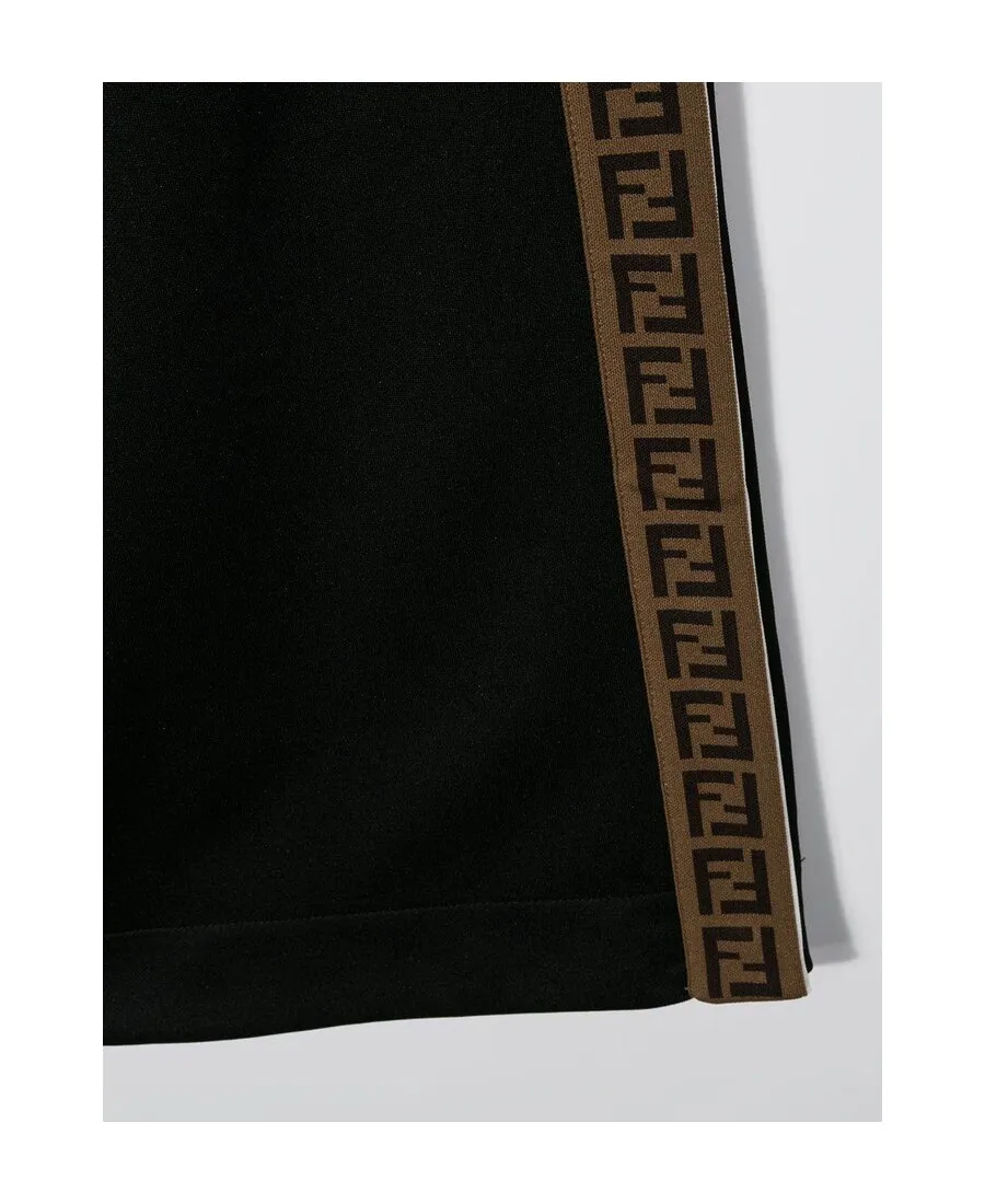 Ff Logo Flared Trousers