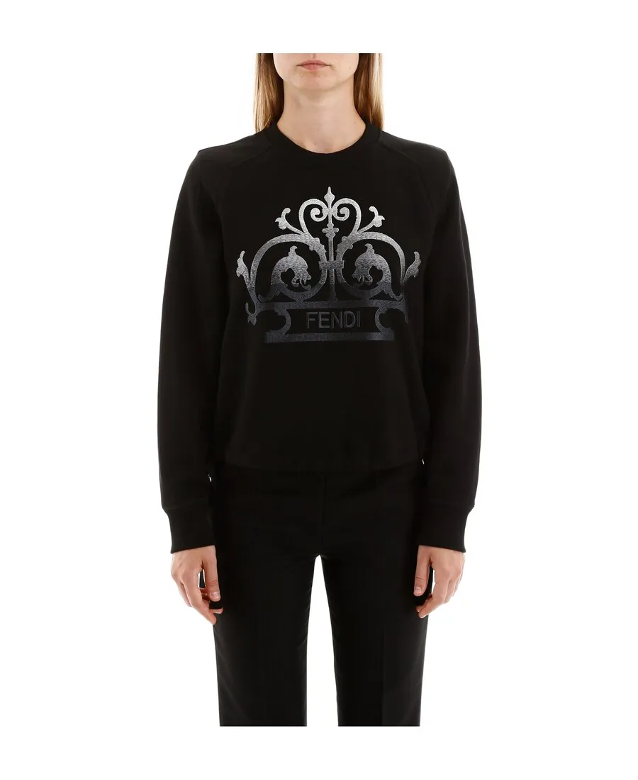 Logo Embroidered Sweater